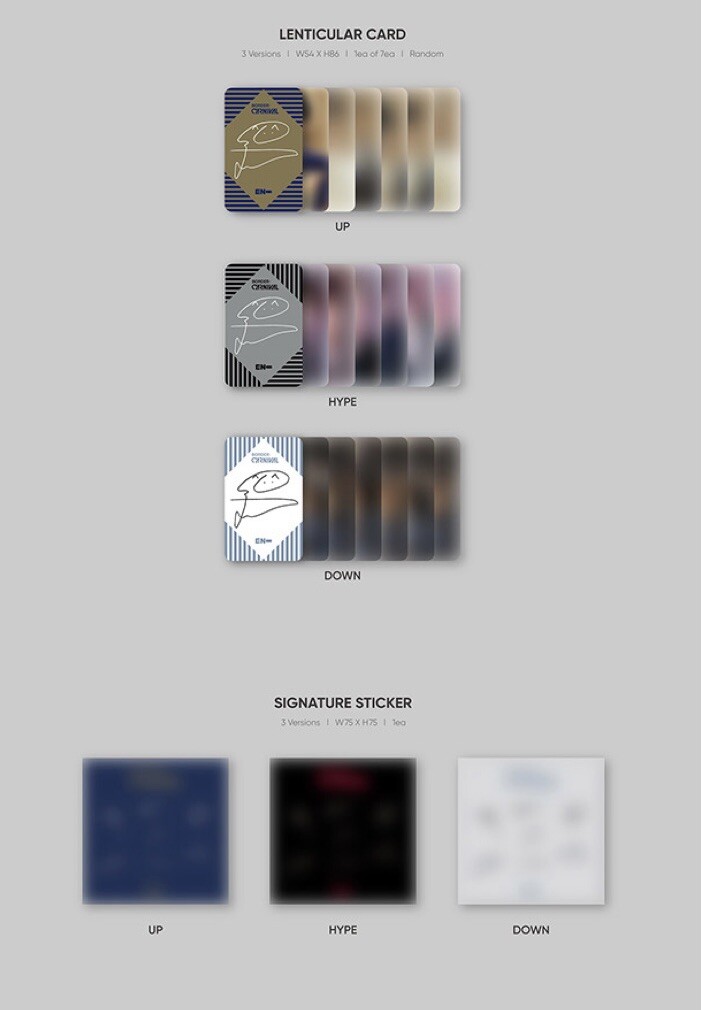 ENHYPEN - BORDER : CARNIVAL] Album SEALED CD+Photobook+Photocard+