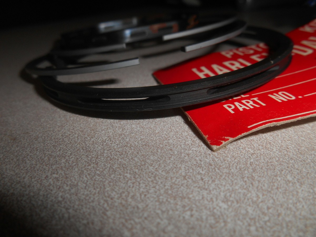 NOS Harley Davidson Cycle Craft .060 Piston Rings Set 33-74-36