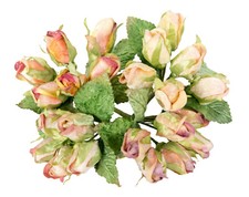 Velvet Rose Buds Flowers Fascinators Hat Making DIY Craft Millinery Many Colors