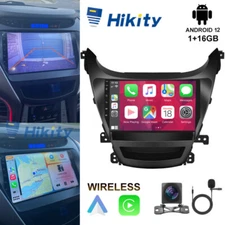 Android 13 GPS Navigation Car Stereo Radio Carplay For Hyundai Elantra 2014-2016