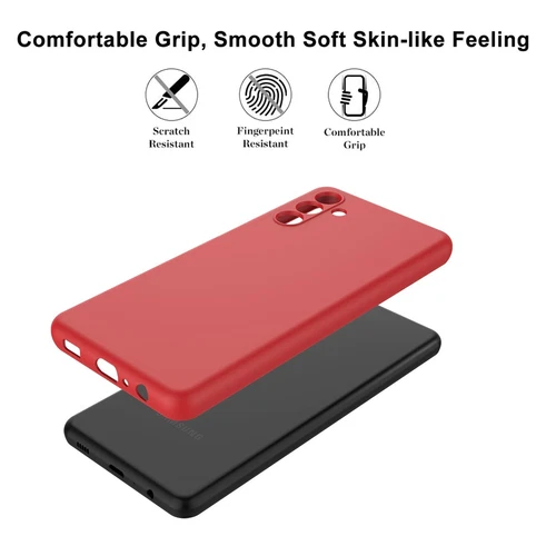 Für Samsung Galaxy A16 5G A15 A14 A13 Silikon Hülle Slim Cover + Displayschutz - Bild 17 von 41