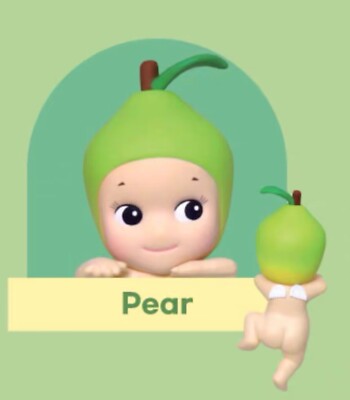 Authentic Sonny Angel Hippers Harvest mini figure Pear