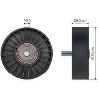 NTY Spannrolle Keilrippenriemen FüR Ford Mondeo II Turnier BNP 1.8I