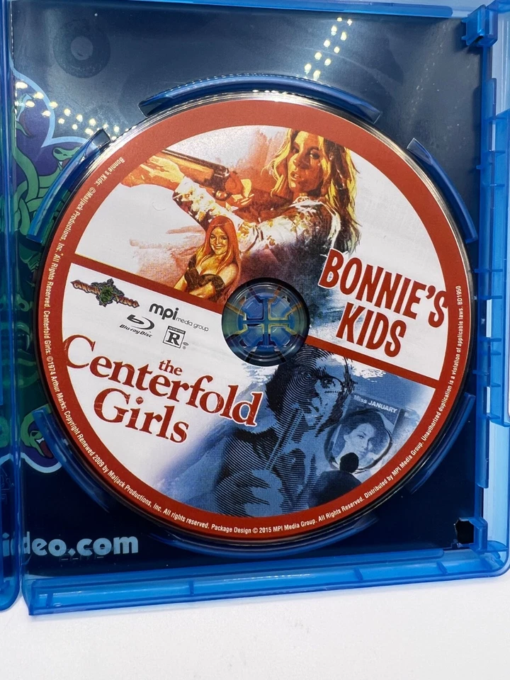 Bonnie’s Kids / The Centerfold Girls Dbl Feat Blu-ray 70s Gorgon Horror PLS READ - Image 4 of 4