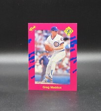 1990 Classic Update Travel Pink GREG MADDUX Card T32 Chicago Cubs Atlanta Braves