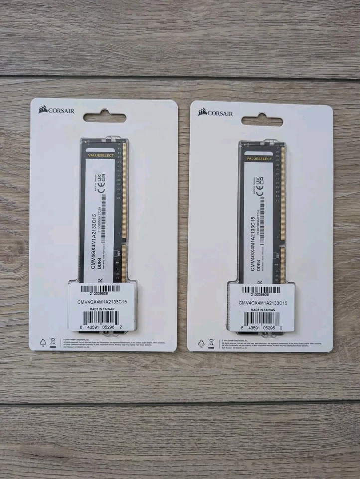 CORSAIR Memory — 8GB (2x4GB) DDR4 2133MHz CL15 DIMM - Image 2 of 2
