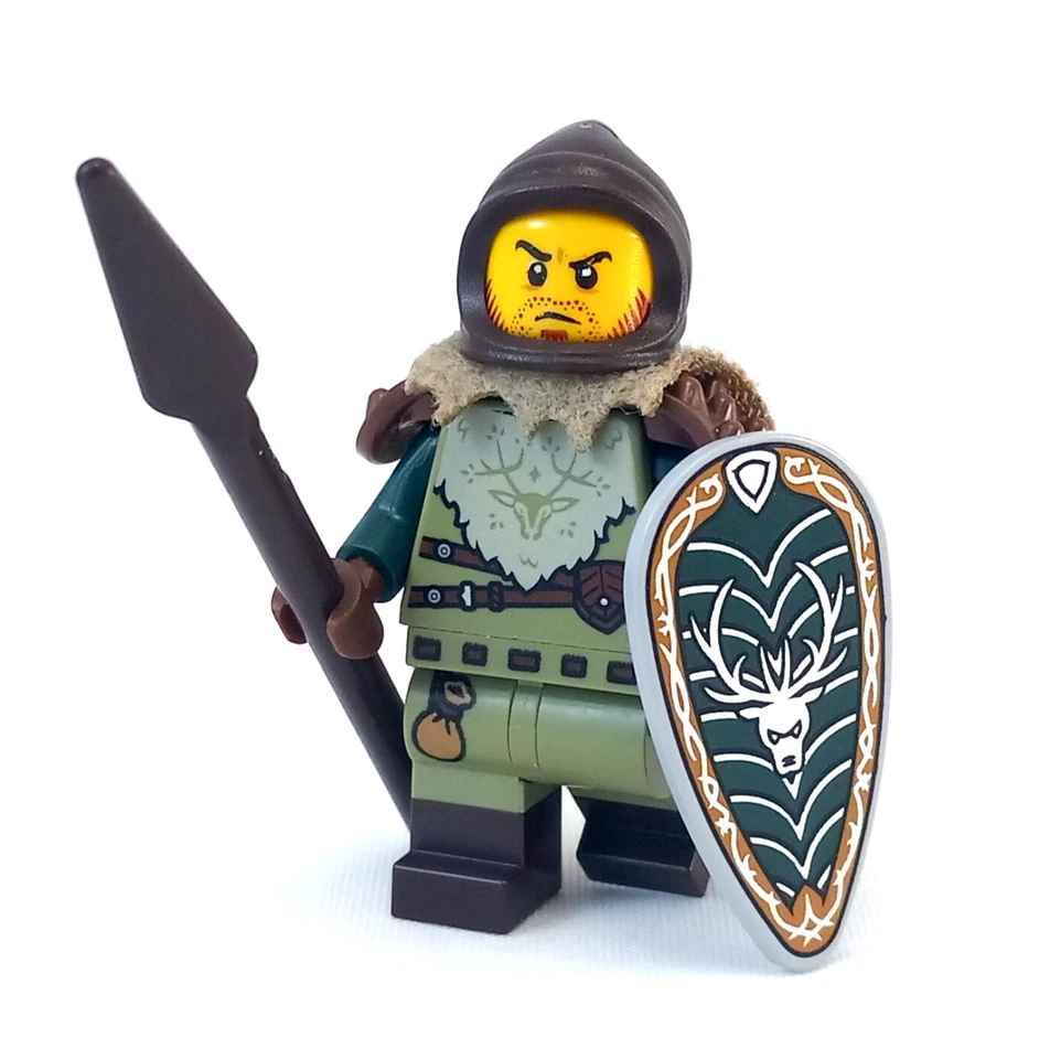LEGO Castle Dark Forestmen Minifigure Rogue Stag Knight BAM Forestman Ranger - Image 2 of 4