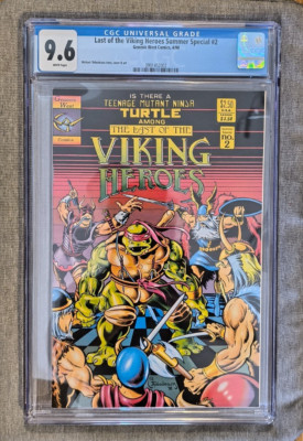 Last of the Viking Heroes Summer Special #2 (Genesis West 4/90), CGC 9.6, TMNT