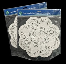 Lot Of 16 (2x8pk) Vtg American Greetings DesignWare 12 Inch Paper Lace Doilies