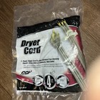 CCI Grey Dryer Cord, 10/3 Srdt 30a 125/250v 7500w Nema 10-30 4 Ft New Sesled Bag