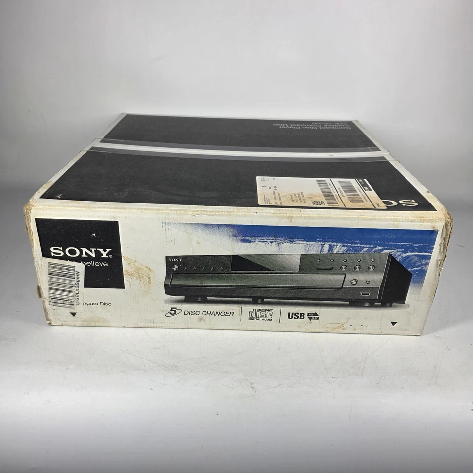 Sony CDP-CE500 5 Disc Changer CD Player - Brand New Factory Sealed - NOS - Image 3 of 4