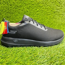 Skechers Go Walk Max Effort Mens Size 12EEE Black Athletic Running Shoes Sneaker