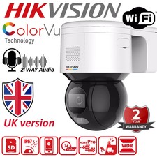 Hikvision ColorVu Mini PTZ WiFi PoE IP Network CCTV Security Camera 2-Way Audio
