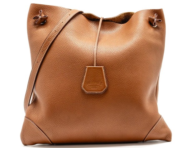 Hermès Silkcity 33 Clemence Shoulder Bag