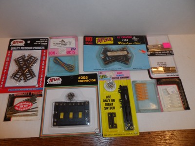 ATLAS HO SCALE MISC. TRACK ITEMS LOT CODE 100/CODE 83 C-9 NEW