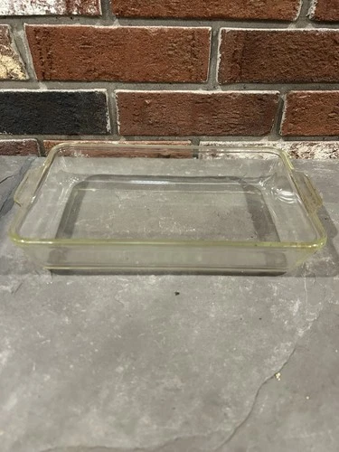 Vintage Pyrex Casserole Baking Dish Clear 10 X 6 #231 Made In USA
