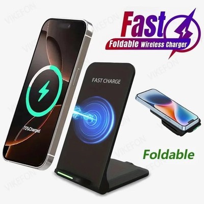 30W Wireless Charger with Stand for iPhone 16 15 14 13 12 Pro Samsung Xiaomi Pho