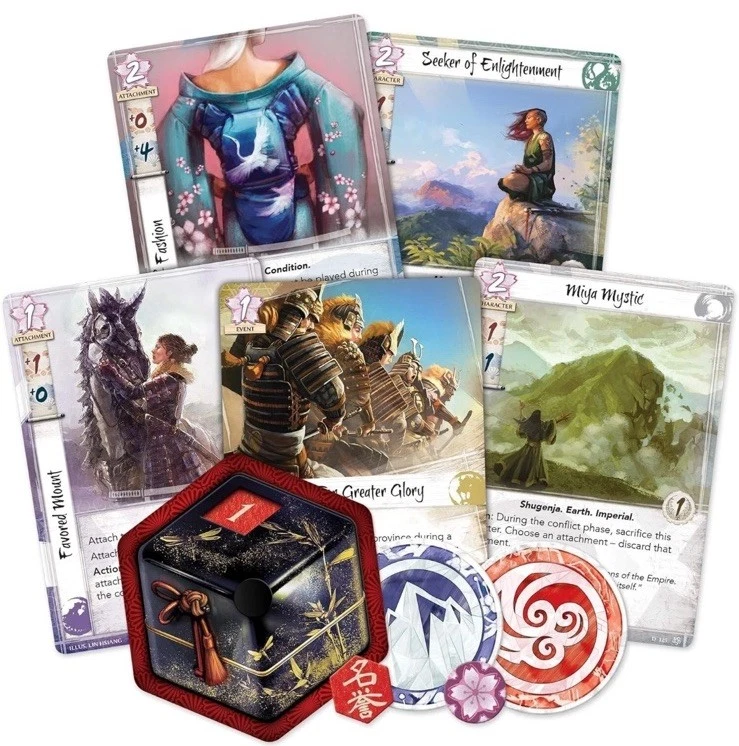 Legend of the Five Rings LCG Core Set | Card Game by Fantasy Flight | Mint Cond! - Image 2 of 3