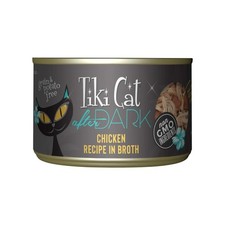 Tiki Cat After Dark Chicken Wet Cat Food 8-Pack 5.5oz High-Protein Non-GMO Adult