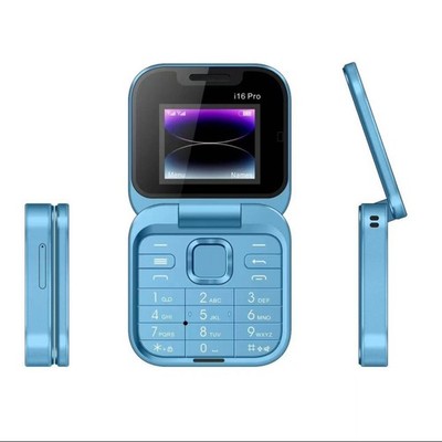 Neue Mini Flip Handy 2 SIM Karte Kleine Anzeige Faltbares Handy