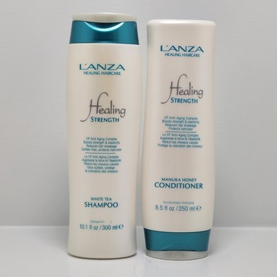 Lanza White Tea Shampoo 10.1 oz & Manuka Honey Conditioner 8.5 oz DUO | New