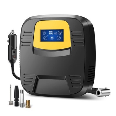 Car Electric Air Pump Mini Tire Inflator 120PSI Portable Air Compressor Bike
