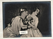 Anna Pavlova  antique  original photo, German  24x15cms