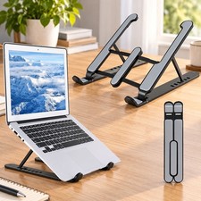 Portable Laptop Stand Adjustable Foldable Notebook Tablet Holder Computer Desk