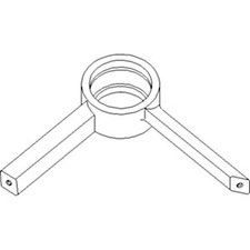 1317859C1 Fits Case IH Auger Unloader Horizontal Center Bearing Support 1644