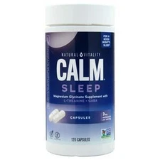 Natural Vitality Calm Sleep Capsules  120 caps