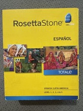 Rosetta Stone Spanish Lat Am v4 Totale Lvl 1-5 by Rosetta Stone Staff Complete