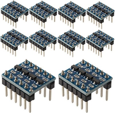 10 Stück 4-Kanal Pegelwandler Shifter Konverter für Raspberry Pi