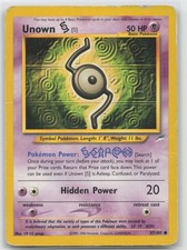 Neo Destiny Unown S 87/105 Common Pokemon HP CR CG gangs on eBay