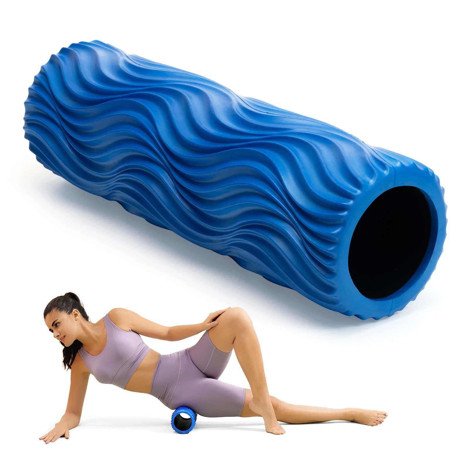 Foam Roller Medium Density Back Roller for Deep Tissue Muscle Massage of The ...