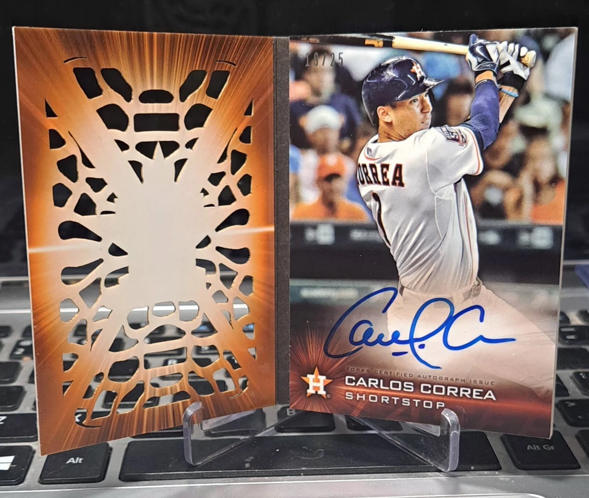 Carlos Correa Autographed Baseball Trading Cards for sale | eBay