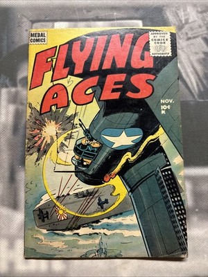 Flying Aces #3 1955  Medal Comics B23SL