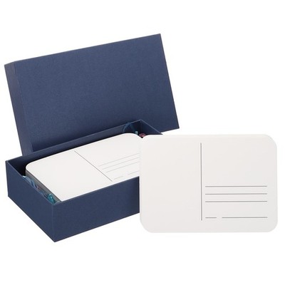 PATIKIL 100 Pcs 100% Cotton Watercolor Postcards 4x6 Inch Water white 