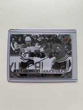 2024-25 UD Series 1 Canvas Young Guns (B&W) Mavrik Bourque #C-93 Dallas Stars NM