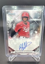 2023 Bowman Sterling - Prospect Autographs Ricardo Cabrera #PA-RC (AU, RC)