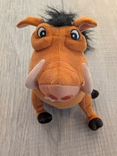 Disney Just Play The Lion King Pumbaa Plush Warthog 8"