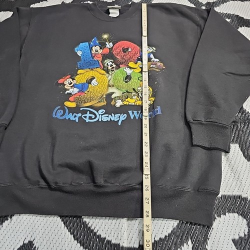 Disneyland licensed 1999 Celebration Grey Long Sleeve Jumper Sweater Large Read - Picture 5 of 7