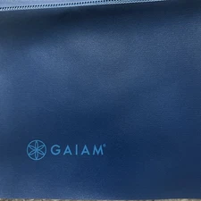 Gaiam Foldable Yoga Mat Super Compact and Ultra Lightweight Blue BRAND NEW Cpix