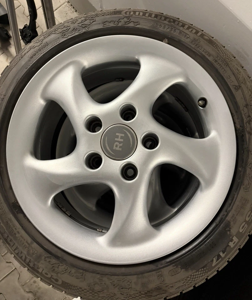 Porsche Cayman / Boxster 987 Winterräder 17 Zoll (Marke RH) - Bild 3 von 4