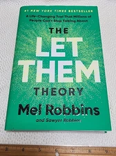 The Let Them Theory: A Life-Changing Tool by Mel Robbins NEW 1st Ed-Print HC-DJ