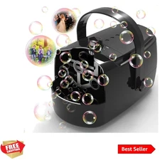 Bubble Machine Durable Automatic Bubble Blower, 18000+ Big Bubbles Per Minute...