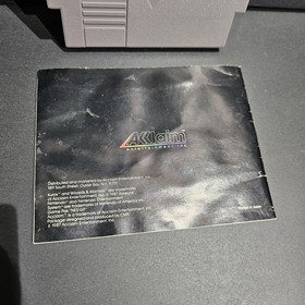 Wizards & Warriors (Nintendo NES, 1987) CART & MANUAL - TESTED - CLEAN PINS