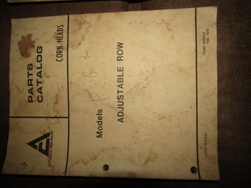 Gleaner Combine Parts Manual Catalog Corn Head Grain Headers - Picture 3 of 3