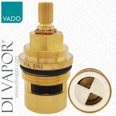 Vado HUB-002B-3/4'' Ceramic Cold Flow Cartridge (On / Off) - Quarter Turn