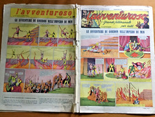 L'AVVENTUROSO grande settimanale d’avventure 37 Originale NERBINI (1935)