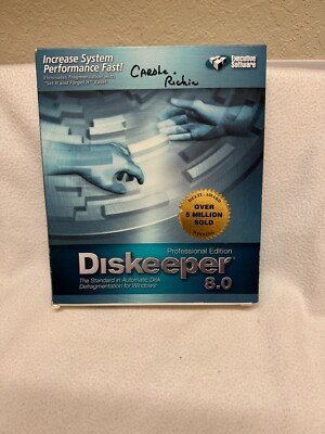 Diskeeper 8.0 Professional Edition - Executive Software
